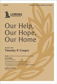 Our Help, Our Hope, Our Home SATB choral sheet music cover Thumbnail